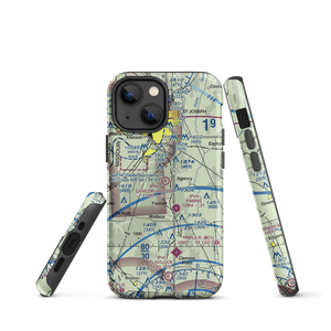 Lawlor-Justus Airport (9MO3) VFR Sectional  Tough iPhone Case