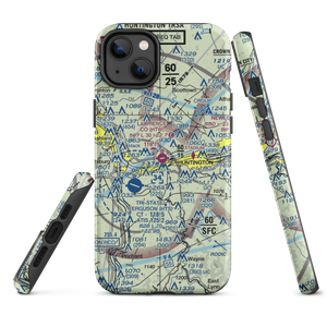 Lawrence County Airpark (HTW) VFR Sectional  Tough iPhone Case