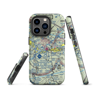 Lawrence County Airpark (HTW) VFR Sectional  Tough iPhone Case