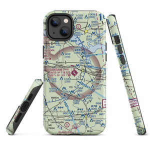 Lawrence County Airport (9A4) VFR Sectional  Tough iPhone Case