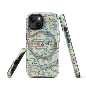 Lawrence County Airport (9A4) VFR Sectional  Tough iPhone Case