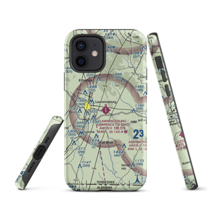 Lawrenceburg Lawrence County Airport (2M2) VFR Sectional  Tough iPhone Case