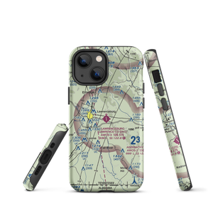 Lawrenceburg Lawrence County Airport (2M2) VFR Sectional  Tough iPhone Case