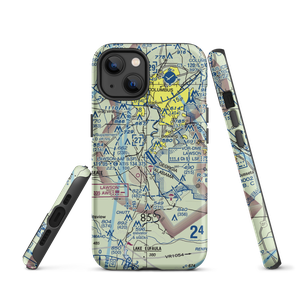 Lawson Army Air Field (Fort Benning) (LSF) VFR Sectional  Tough iPhone Case