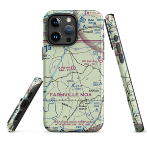 Layne Farm Airstrip (VA28) VFR Sectional  Tough iPhone Case