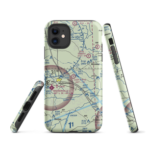 Lazy 8 Flying Ranch Airport (TT20) VFR Sectional  Tough iPhone Case