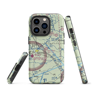Lazy 8 Flying Ranch Airport (TT20) VFR Sectional  Tough iPhone Case