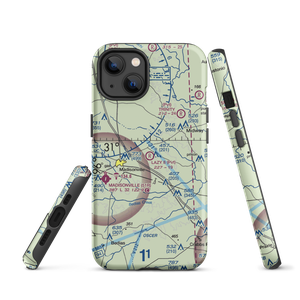 Lazy 8 Flying Ranch Airport (TT20) VFR Sectional  Tough iPhone Case