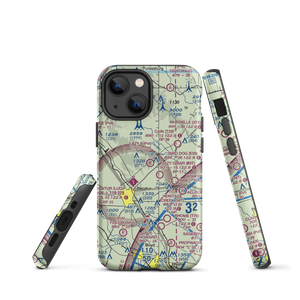 Lazy 9 Ranch Airport (TX64) VFR Sectional  Tough iPhone Case