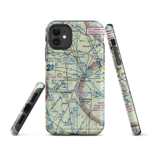 Lazy Eight Airpark Llc Airport (AL17) VFR Sectional  Tough iPhone Case