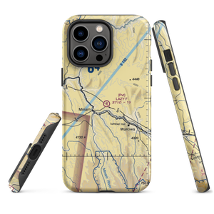 Lazy F Ranch Airport (99OR) VFR Sectional  Tough iPhone Case
