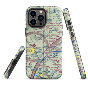 Lazy G Bar Ranch Airport (09T) VFR Sectional  Tough iPhone Case