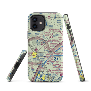 Lazy G Bar Ranch Airport (09T) VFR Sectional  Tough iPhone Case