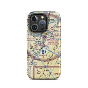 Lazy J. Aerodrome (00WV) VFR Sectional  Tough iPhone Case