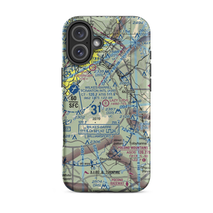 Lazy J. Ranch Airport (PS82) VFR Sectional  Tough iPhone Case