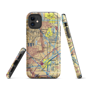 Lazy W Airport (86CO) VFR Sectional  Tough iPhone Case