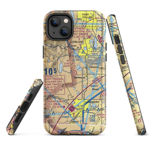 Lazy W Airport (86CO) VFR Sectional  Tough iPhone Case