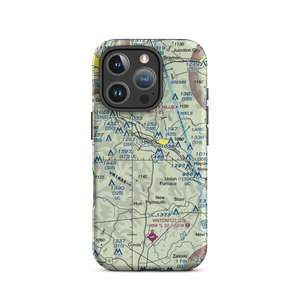 Lazy-W Airport (OI01) VFR Sectional  Tough iPhone Case
