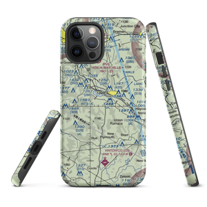Lazy-W Airport (OI01) VFR Sectional  Tough iPhone Case