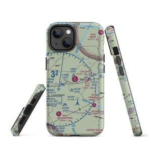 LBJ Ranch Airport (0TE7) VFR Sectional  Tough iPhone Case