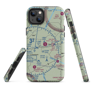 LBJ Ranch Airport (0TE7) VFR Sectional  Tough iPhone Case