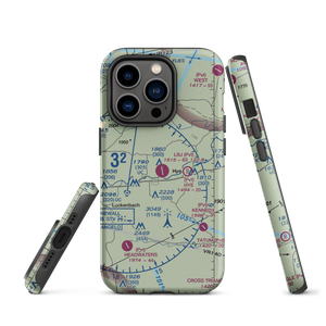 LBJ Ranch Airport (JCY) VFR Sectional  Tough iPhone Case