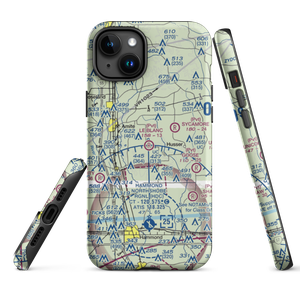 Le Blanc Field (LS86) VFR Sectional  Tough iPhone Case