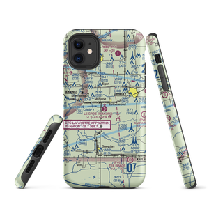 Le Gros Memorial Airport (3R2) VFR Sectional  Tough iPhone Case