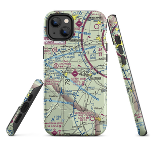 Le Roy Airport (5G0) VFR Sectional  Tough iPhone Case