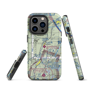 Le Sueur Municipal Airport (12Y) VFR Sectional  Tough iPhone Case