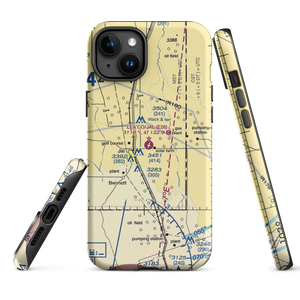 Lea County-Jal Airport (E26) VFR Sectional  Tough iPhone Case