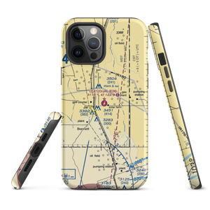 Lea County-Jal Airport (E26) VFR Sectional  Tough iPhone Case