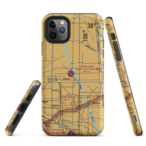 Leach Airport (1V8) VFR Sectional  Tough iPhone Case