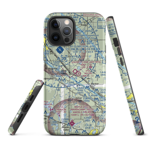 Leaders Clear Lake Airport (8Y6) VFR Sectional  Tough iPhone Case
