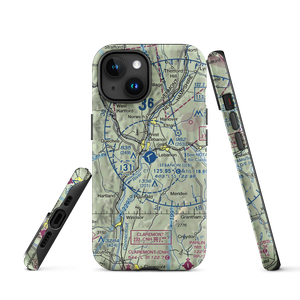 Lebanon Municipal Airport (LEB) VFR Sectional  Tough iPhone Case