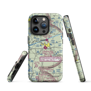 Lebanon Municipal Airport (M54) VFR Sectional  Tough iPhone Case