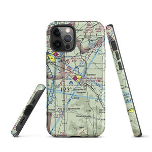 Lebanon State Airport (S30) VFR Sectional  Tough iPhone Case