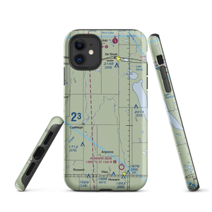 Lee Airport (SD83) VFR Sectional  Tough iPhone Case