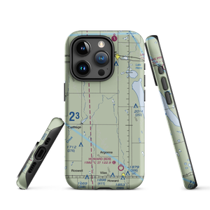 Lee Airport (SD83) VFR Sectional  Tough iPhone Case