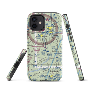 Lee Bottom Airport (64I) VFR Sectional  Tough iPhone Case