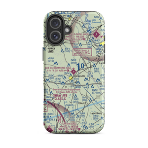 Lee County Butters Field (52J) VFR Sectional  Tough iPhone Case