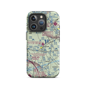 Lee County Butters Field (52J) VFR Sectional  Tough iPhone Case