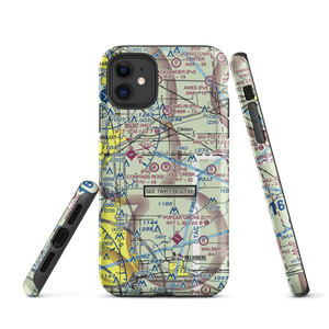 Lee Creek Airport (56IL) VFR Sectional  Tough iPhone Case