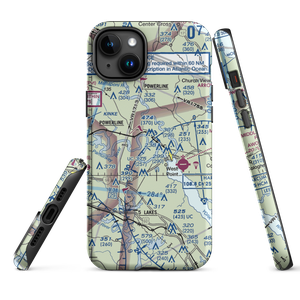 Lee Field (VG64) VFR Sectional  Tough iPhone Case