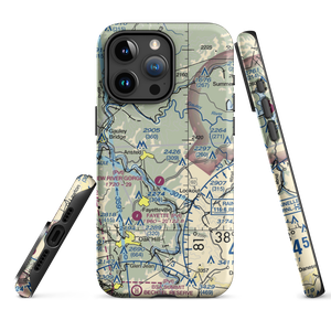 Lee Massey Airport (WV01) VFR Sectional  Tough iPhone Case