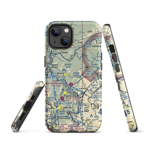 Lee Massey Airport (WV01) VFR Sectional  Tough iPhone Case
