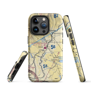 Lee Williams Memorial Airport (0U9) VFR Sectional  Tough iPhone Case