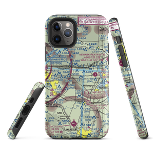 Lee's Dogpatch Airport (OI56) VFR Sectional  Tough iPhone Case