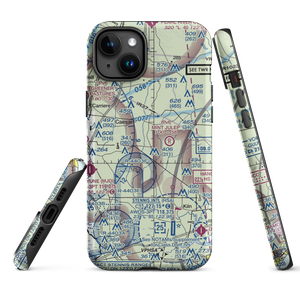 Lee's Field (MS74) VFR Sectional  Tough iPhone Case