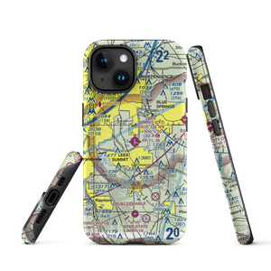 Lee's Summit Municipal Airport (LXT) VFR Sectional  Tough iPhone Case